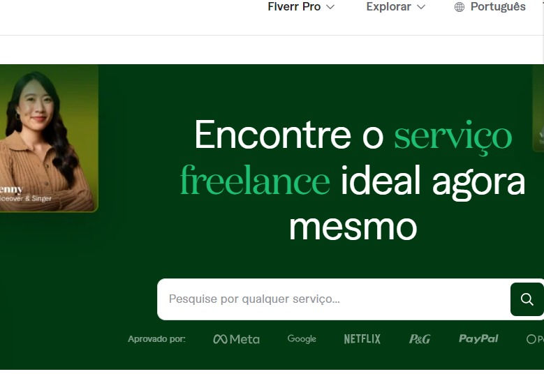 Plataforma para conseguir freelancer fiverr